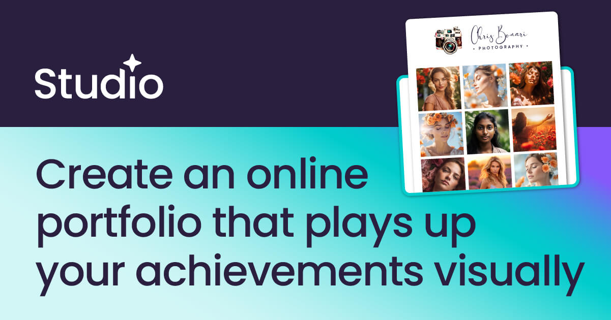 Free online portfolio maker creative fabrica